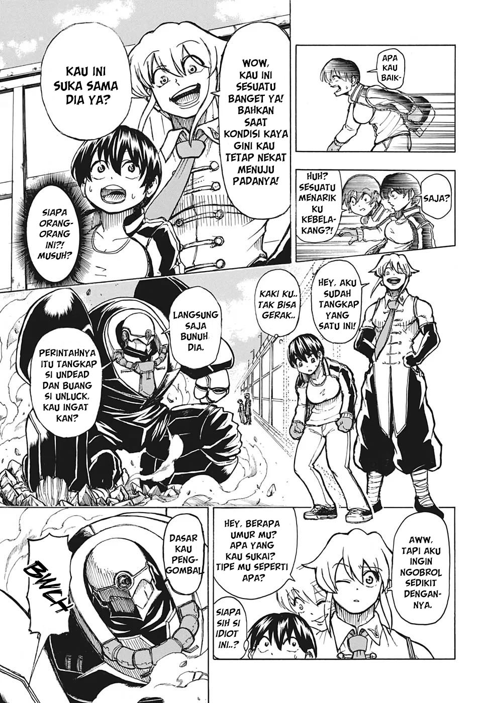 Undead Unluck chapter 2